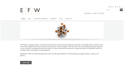 Desktop Screenshot of efwpartners.com
