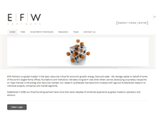 Tablet Screenshot of efwpartners.com